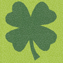 Load image into Gallery viewer, Four Leaf Clover, Foundation Paper Piecing Pattern (FPP Pattern), Quilt Block, 3 sizes FPP Patterns- Full Bobbin Designs foundation paper piecing patterns quilt block patterns sewing patterns
