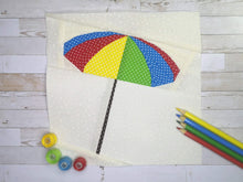 Load image into Gallery viewer, Fun in the Shade, Parasol Foundation Paper Piecing Pattern (FPP Pattern), Quilt Block, 3 sizes FPP Patterns- Full Bobbin Designs foundation paper piecing patterns quilt block patterns sewing patterns