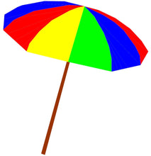 Load image into Gallery viewer, Fun in the Shade, Parasol Foundation Paper Piecing Pattern (FPP Pattern), Quilt Block, 3 sizes FPP Patterns- Full Bobbin Designs foundation paper piecing patterns quilt block patterns sewing patterns