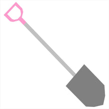 Load image into Gallery viewer, Garden Spade, Foundation Paper Piecing Pattern (FPP Pattern), Quilt Block, 3 sizes FPP Patterns- Full Bobbin Designs foundation paper piecing patterns quilt block patterns sewing patterns