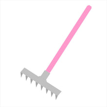 Load image into Gallery viewer, Gardening Rake, Foundation Paper Piecing Pattern (FPP Pattern), Quilt Block, 3 sizes FPP Patterns- Full Bobbin Designs foundation paper piecing patterns quilt block patterns sewing patterns