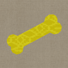 Load image into Gallery viewer, Give a Dog a Bone. Foundation Paper Piecing Pattern (FPP Pattern), Quilt Block, 6 sizes FPP Patterns- Full Bobbin Designs foundation paper piecing patterns quilt block patterns sewing patterns