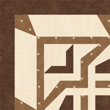 Load image into Gallery viewer, Greek Tiles, Foundation Paper Piecing Pattern (FPP Pattern), 3 sizes FPP Patterns- Full Bobbin Designs foundation paper piecing patterns quilt block patterns sewing patterns