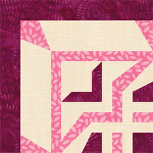 Load image into Gallery viewer, Greek Tiles, Foundation Paper Piecing Pattern (FPP Pattern), 3 sizes FPP Patterns- Full Bobbin Designs foundation paper piecing patterns quilt block patterns sewing patterns