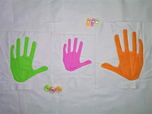 Load image into Gallery viewer, Handprints Foundation Paper Piecing Pattern (FPP Pattern), Quilt Block, 3 Sizes, Left and Right Versions FPP Patterns- Full Bobbin Designs foundation paper piecing patterns quilt block patterns sewing patterns