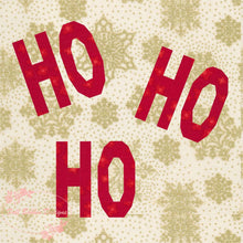 Load image into Gallery viewer, Ho Ho Ho! Foundation Paper Piecing Pattern (FPP Pattern), Quilt Block, 3 sizes FPP Patterns- Full Bobbin Designs foundation paper piecing patterns quilt block patterns sewing patterns
