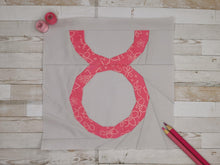 Load image into Gallery viewer, Horoscope, Zodiac Foundation Paper Piecing Pattern (FPP Pattern), Quilt Blocks, 3 sizes FPP Patterns- Full Bobbin Designs foundation paper piecing patterns quilt block patterns sewing patterns