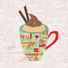 Load image into Gallery viewer, Hot Chocolate, Foundation Paper Piecing Pattern (FPP Pattern), Quilt Block, 3 sizes FPP Patterns- Full Bobbin Designs foundation paper piecing patterns quilt block patterns sewing patterns
