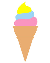 Load image into Gallery viewer, Ice Cream Foundation Paper Piecing Pattern (FPP Pattern), Quilt Block, 1 Size FPP Patterns- Full Bobbin Designs foundation paper piecing patterns quilt block patterns sewing patterns