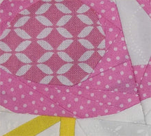 Load image into Gallery viewer, Let's Flamingle! Flamingo Foundation Paper Piecing Pattern (FPP Pattern), Quilt Block, 3 sizes FPP Patterns- Full Bobbin Designs foundation paper piecing patterns quilt block patterns sewing patterns