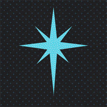 Load image into Gallery viewer, North Star, Foundation Paper Piecing Pattern (FPP Pattern), Quilt Block, 6 sizes FPP Patterns- Full Bobbin Designs foundation paper piecing patterns quilt block patterns sewing patterns