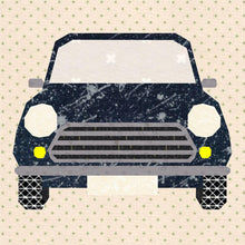 Load image into Gallery viewer, Pedal to the Metal, Car,Foundation Paper Piecing Pattern (FPP Pattern), Quilt Block, 3 sizes FPP Patterns- Full Bobbin Designs foundation paper piecing patterns quilt block patterns sewing patterns