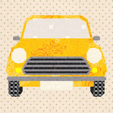 Load image into Gallery viewer, Pedal to the Metal, Car,Foundation Paper Piecing Pattern (FPP Pattern), Quilt Block, 3 sizes FPP Patterns- Full Bobbin Designs foundation paper piecing patterns quilt block patterns sewing patterns