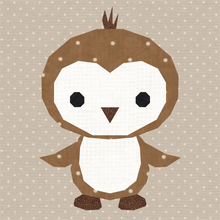 Load image into Gallery viewer, Penguin, Foundation Paper Piecing, FPP Pattern, 3 sizes FPP Patterns- Full Bobbin Designs foundation paper piecing patterns quilt block patterns sewing patterns