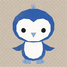 Load image into Gallery viewer, Penguin, Foundation Paper Piecing, FPP Pattern, 3 sizes FPP Patterns- Full Bobbin Designs foundation paper piecing patterns quilt block patterns sewing patterns