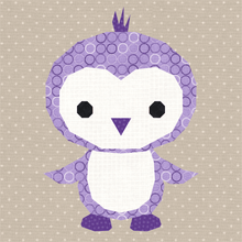 Load image into Gallery viewer, Penguin, Foundation Paper Piecing, FPP Pattern, 3 sizes FPP Patterns- Full Bobbin Designs foundation paper piecing patterns quilt block patterns sewing patterns