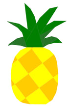 Load image into Gallery viewer, Pineapple Foundation Paper Piecing Pattern (FPP Pattern), Quilt Block, 3 Sizes FPP Patterns- Full Bobbin Designs foundation paper piecing patterns quilt block patterns sewing patterns