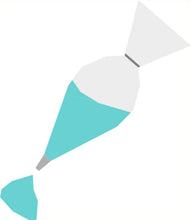 Load image into Gallery viewer, Piping/Icing Bag, Foundation Paper Piecing Pattern (FPP Pattern), Quilt Block, 3 sizes FPP Patterns- Full Bobbin Designs foundation paper piecing patterns quilt block patterns sewing patterns