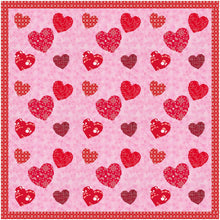 Load image into Gallery viewer, Love is all Around, Foundation Paper Piecing, FPP Pattern, 3 sizes FPP Patterns- Full Bobbin Designs foundation paper piecing patterns quilt block patterns sewing patterns