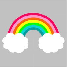 Load image into Gallery viewer, Rainbow Clouds Foundation Paper Piecing Pattern (FPP Pattern), Quilt Block, 1 Size FPP Patterns- Full Bobbin Designs foundation paper piecing patterns quilt block patterns sewing patterns
