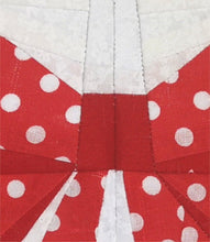 Load image into Gallery viewer, Ribbons & Bows Foundation Paper Piecing Pattern (FPP Pattern), Quilt Block, 3 sizes FPP Patterns- Full Bobbin Designs foundation paper piecing patterns quilt block patterns sewing patterns