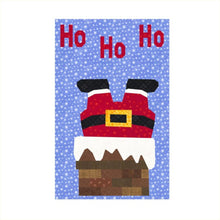 Load image into Gallery viewer, Santa got Stuck! Foundation Paper Piecing Pattern (FPP Pattern), Quilt Block, 1 size FPP Patterns- Full Bobbin Designs foundation paper piecing patterns quilt block patterns sewing patterns