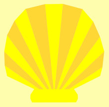 Load image into Gallery viewer, Scallop Seashell, Foundation Paper Piecing Pattern (FPP Pattern), Quilt Block, 3 sizes FPP Patterns- Full Bobbin Designs foundation paper piecing patterns quilt block patterns sewing patterns