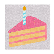 Load image into Gallery viewer, Slice of Cake, Foundation Paper Piecing Pattern (FPP Pattern), Quilt Block, 3 sizes FPP Patterns- Full Bobbin Designs foundation paper piecing patterns quilt block patterns sewing patterns