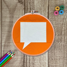 Load image into Gallery viewer, Speech Bubbles, Foundation Paper Piecing Pattern (FPP Pattern), Quilt Block, 4 Designs, 4 Sizes FPP Patterns- Full Bobbin Designs foundation paper piecing patterns quilt block patterns sewing patterns