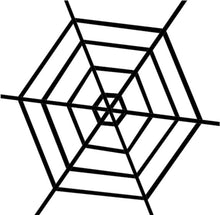 Load image into Gallery viewer, Spiders Web, Halloween, Foundation Paper Piecing Pattern (FPP Pattern), Quilt Block, 3 sizes FPP Patterns- Full Bobbin Designs foundation paper piecing patterns quilt block patterns sewing patterns