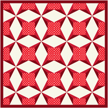 Load image into Gallery viewer, Square Explosion, Foundation Paper Piecing Pattern (FPP Pattern), 3 sizes FPP Patterns- Full Bobbin Designs foundation paper piecing patterns quilt block patterns sewing patterns