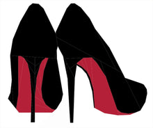 Load image into Gallery viewer, Stilettos Foundation Paper Piecing Pattern (FPP Pattern), Quilt Block, 3 sizes FPP Patterns- Full Bobbin Designs foundation paper piecing patterns quilt block patterns sewing patterns