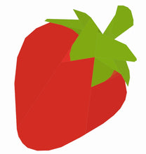 Load image into Gallery viewer, Strawberry, Foundation Paper Piecing Pattern (FPP Pattern), Quilt Block, 3 sizes FPP Patterns- Full Bobbin Designs foundation paper piecing patterns quilt block patterns sewing patterns