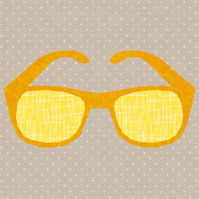 Load image into Gallery viewer, Sunny Days, Sunglasses, Foundation Paper Piecing Pattern (FPP Pattern), Quilt Block, 3 sizes FPP Patterns- Full Bobbin Designs foundation paper piecing patterns quilt block patterns sewing patterns