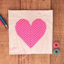 Load image into Gallery viewer, The Gambler, Playing Cards, Foundation Paper Piecing Pattern (FPP), Quilt Block, 5 sizes FPP Patterns- Full Bobbin Designs foundation paper piecing patterns quilt block patterns sewing patterns