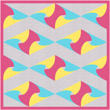 Load image into Gallery viewer, Triangle Lens, Foundation Paper Piecing, FPP Pattern, 3 sizes FPP Patterns- Full Bobbin Designs foundation paper piecing patterns quilt block patterns sewing patterns