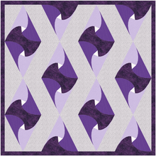 Load image into Gallery viewer, Triangle Lens, Foundation Paper Piecing, FPP Pattern, 3 sizes FPP Patterns- Full Bobbin Designs foundation paper piecing patterns quilt block patterns sewing patterns