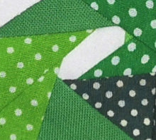 Load image into Gallery viewer, Tropical Leaf, Cheese Plant, Foundation Paper Piecing Pattern (FPP Pattern), Quilt Block, 3 sizes FPP Patterns- Full Bobbin Designs foundation paper piecing patterns quilt block patterns sewing patterns