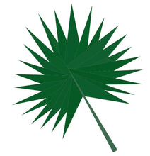 Load image into Gallery viewer, Tropical Leaf, Fan Palm, Foundation Paper Piecing Pattern (FPP Pattern), Quilt Block, 3 sizes FPP Patterns- Full Bobbin Designs foundation paper piecing patterns quilt block patterns sewing patterns