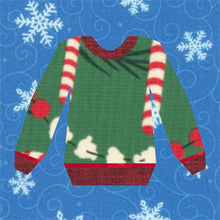 Load image into Gallery viewer, Ugly Sweater, Foundation Paper Piecing Pattern (FPP Pattern), Quilt Block, 3 sizes FPP Patterns- Full Bobbin Designs foundation paper piecing patterns quilt block patterns sewing patterns