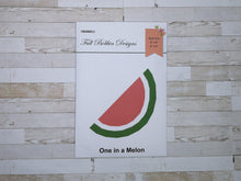 Load image into Gallery viewer, Watermelon Foundation Paper Piecing Pattern (FPP Pattern), Quilt Block, 2 sizes FPP Patterns- Full Bobbin Designs foundation paper piecing patterns quilt block patterns sewing patterns