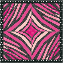 Load image into Gallery viewer, Zebra Print, Foundation Paper Piecing Pattern (FPP Pattern), Quilt Block, 3 sizes FPP Patterns- Full Bobbin Designs foundation paper piecing patterns quilt block patterns sewing patterns