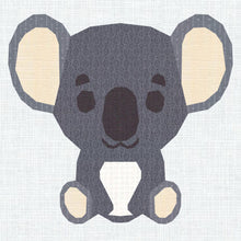 Load image into Gallery viewer, Koala Kuddles, Foundation Paper Piecing Pattern (FPP Pattern), Quilt Block, 4 sizes
