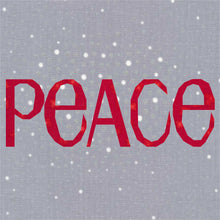 Load image into Gallery viewer, Peace, Foundation Paper Piecing Pattern (FPP Pattern), Quilt Block, 5 Sizes Included
