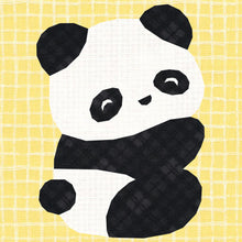 Load image into Gallery viewer, Panda Bear, Foundation Paper Piecing Pattern (FPP Pattern), Quilt Block, 5 sizes
