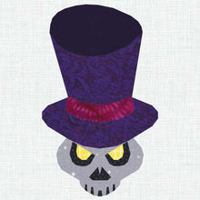 Load image into Gallery viewer, Voodoo Man, Witchcraft, Foundation Paper Piecing Pattern (FPP Pattern), Quilt Block, 4 sizes
