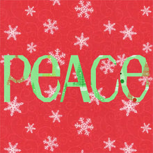 Load image into Gallery viewer, Peace, Foundation Paper Piecing Pattern (FPP Pattern), Quilt Block, 5 Sizes Included
