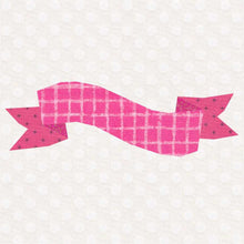 Load image into Gallery viewer, Banners Pattern Pack, Foundation Paper Piecing (FPP Pattern), Quilt Block,  8 Designs, 4 sizes
